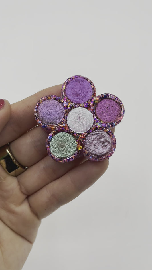 Flower Power Mini Watercolor Palette